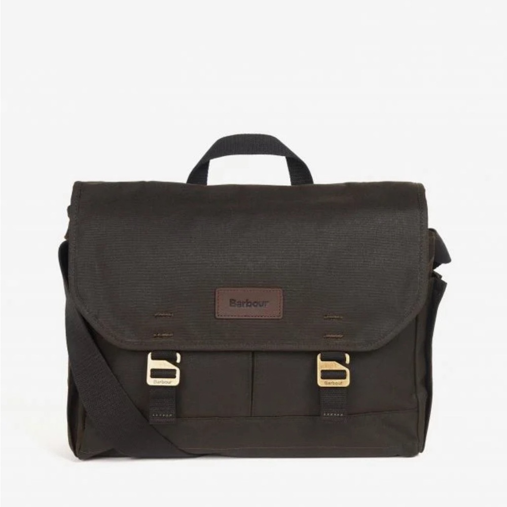 Barbour Messenger Bag in Olive